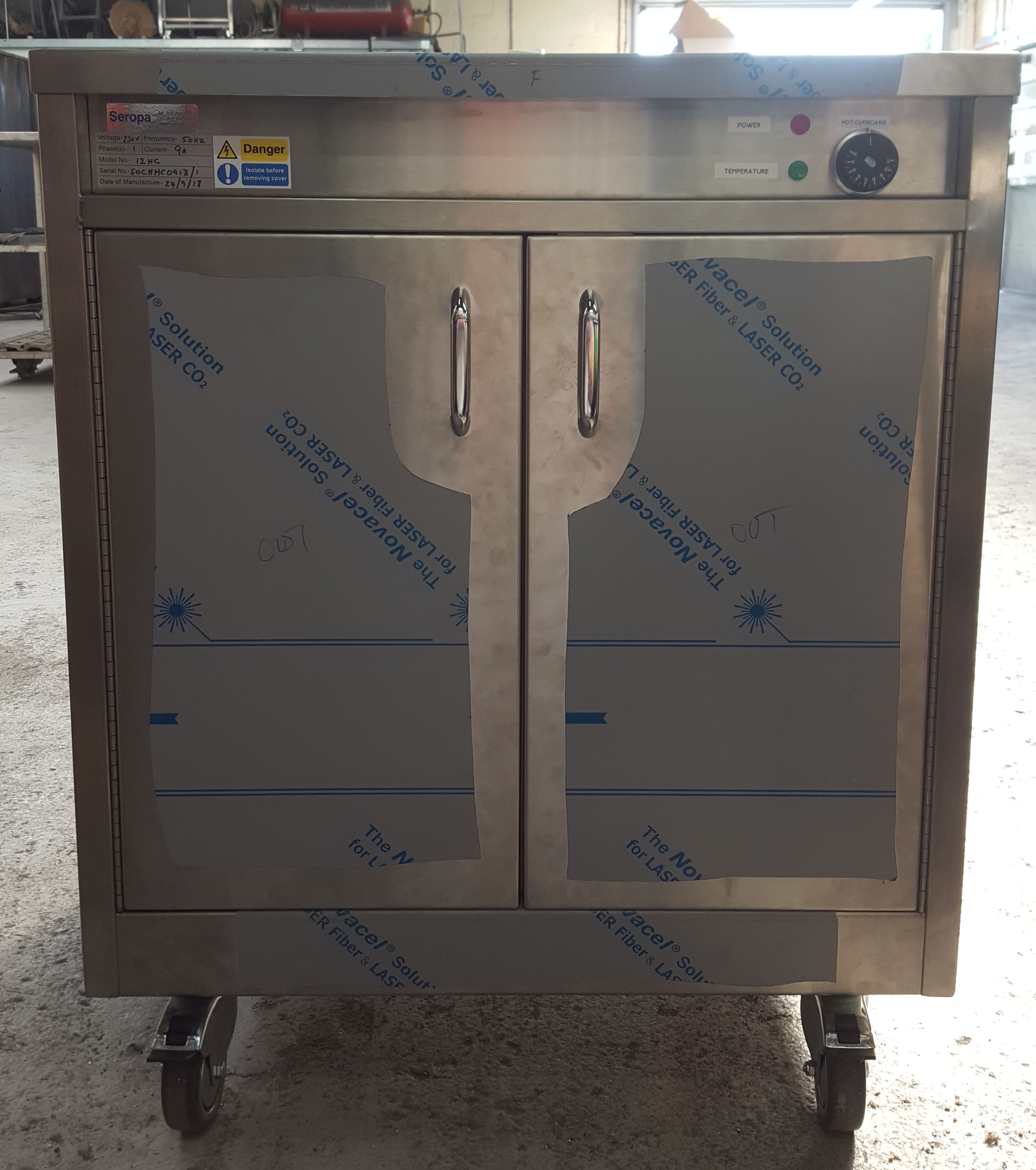 Small Mobile Hot Cupboard