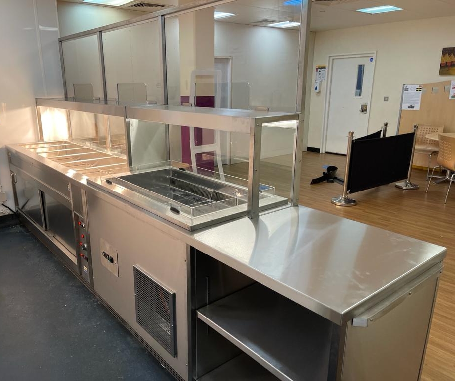Hot & Cold Servery Counter