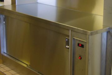 Hot Cupboard in Alcove