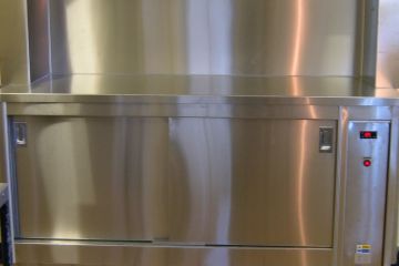 Hot Cupboard in Alcove