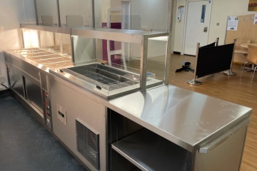 Hot & Cold Servery Counter