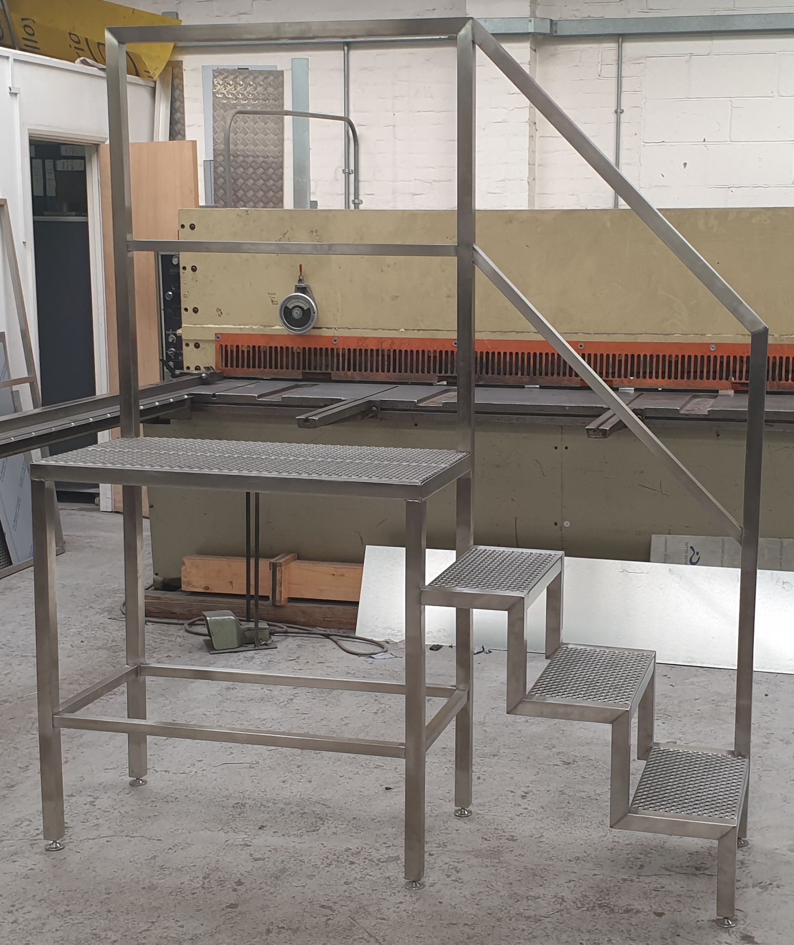 Stainless Steel Staircase
